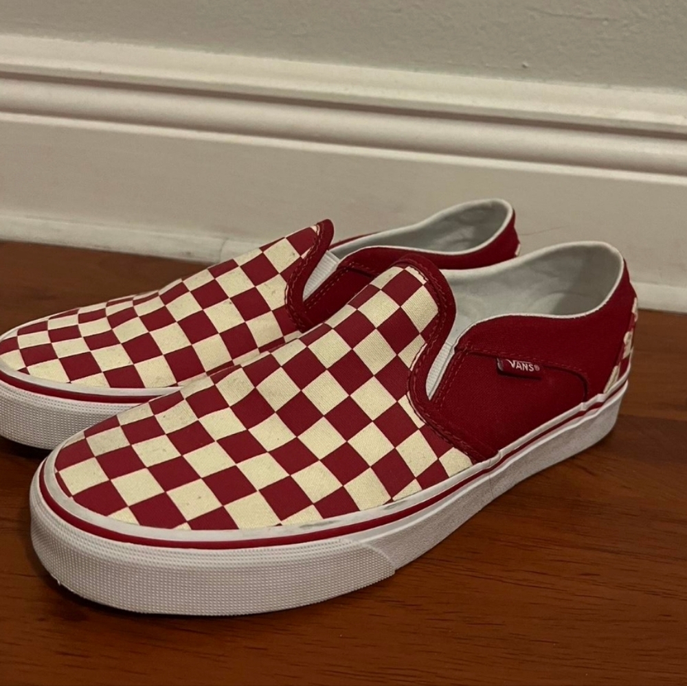 VANS Checkerboard Classic Off The Wall Slip-On Sneakers NWT - Picture 5 of 8